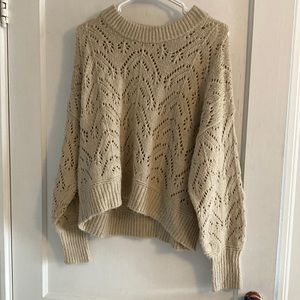 Old navy oatmeal sweater